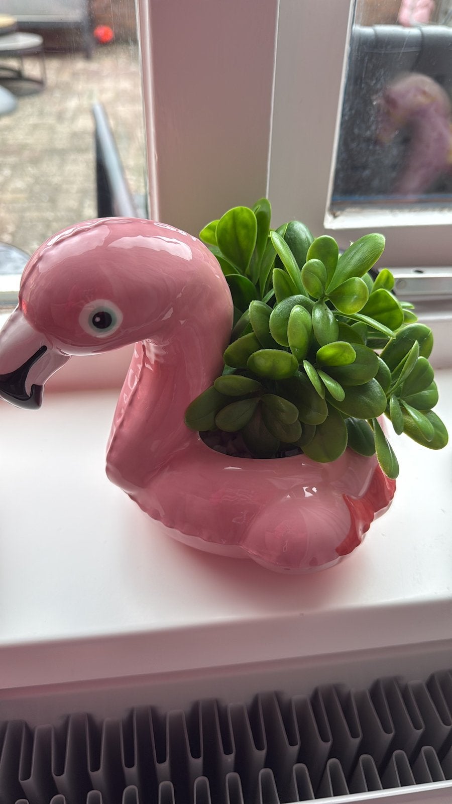 Flamingo pot/vaas, Ophalen, Zo goed als nieuw