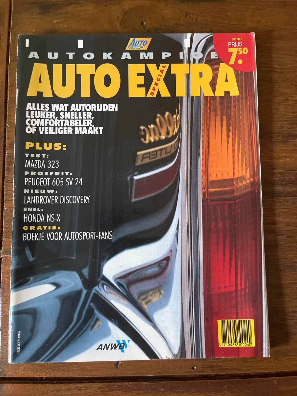 Autokampioen Auto Extra: Honda NSX, Mazda 323, Ophalen of Verzenden, Zo goed als nieuw, Mazda