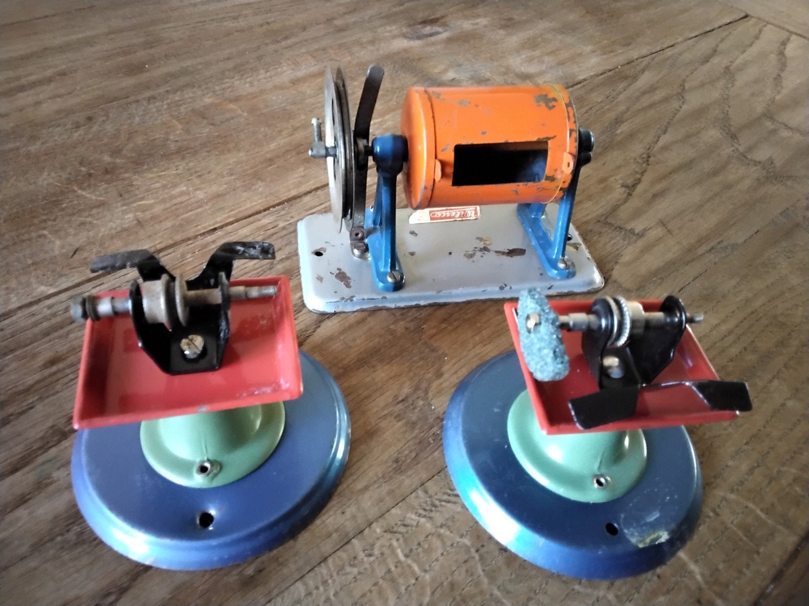 drie stoommachine aandrijfmodellen  niet compleet, Ophalen of Verzenden, Groter dan 1:32