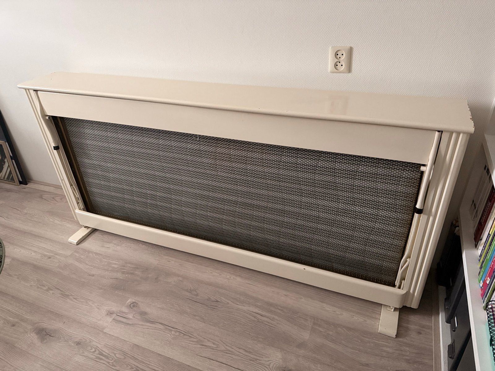 Inklapbaar bed 80x190 cm met spiraalbodem (excl. matras), Ophalen, Gebruikt, Eenpersoons, 190 cm of minder