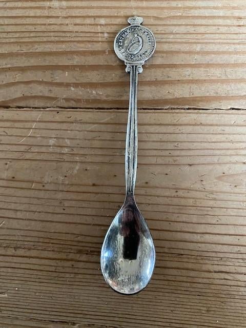 Theelepel ter ere aan de geboorte van prinses Amalia, Verzamelen, Ophalen of Verzenden, Nieuw, Nederland, Speld(je) of Lepel(tje)
