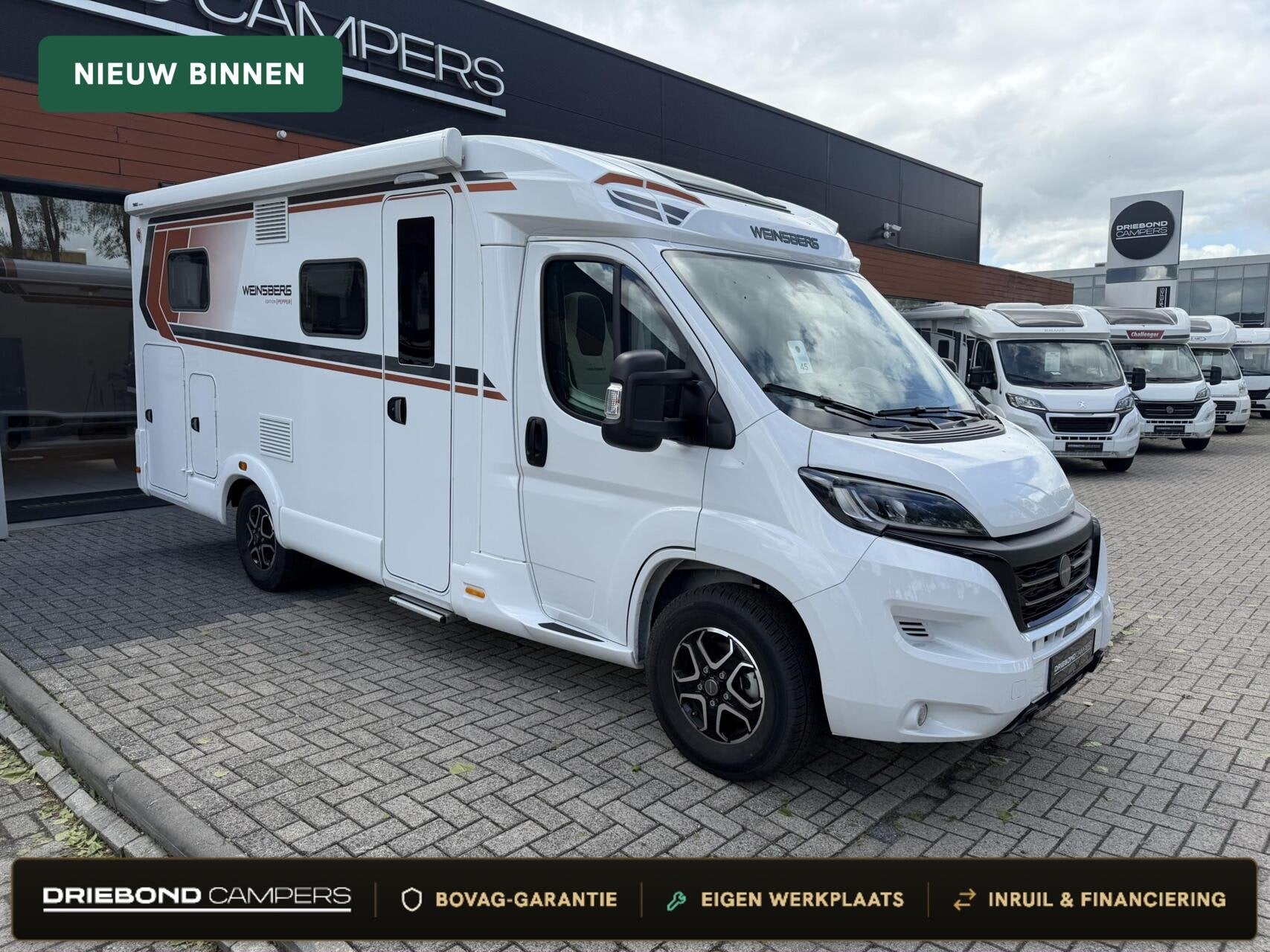 Weinsberg 600MEG Pepper 9-T Automaat Enkele Bedden Seitz Lui, Caravans en Kamperen, Automaat, Weinsberg, Airconditioning, 6 tot 7 meter