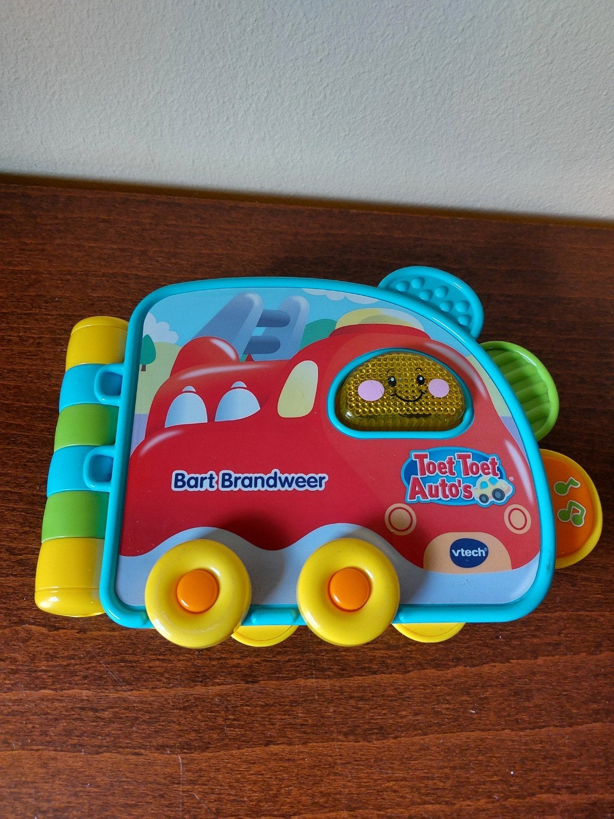 VTech Toet Toet Auto's Bart Brandweer boekje, Ophalen of Verzenden, Gebruikt, Overige typen, Met licht