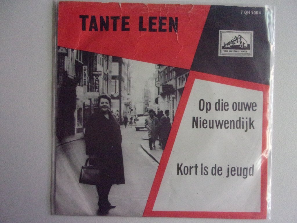 SINGLE: TANTE LEEN  (OP DIE OUWE NIEUWENDIJK), Ophalen of Verzenden, Zo goed als nieuw, 7 inch, Nederlandstalig