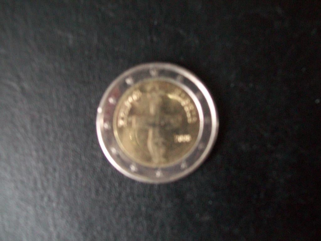 003: 2 Euromunt in nieuwstaat Cyprus (2008), Postzegels en Munten, Munten | Europa | Euromunten, Verzenden, Cyprus, 2 euro, Losse munt