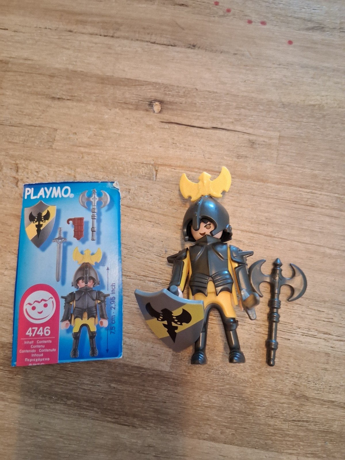 Playmobil Ridder met Bijl en Schild - Set 4746, Ophalen of Verzenden, Gebruikt
