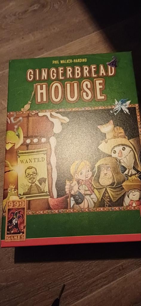 Gingerbread House Bordspel - Strategisch Familiespel, Drie of vier spelers, Ophalen of Verzenden, Zo goed als nieuw, 999 Games