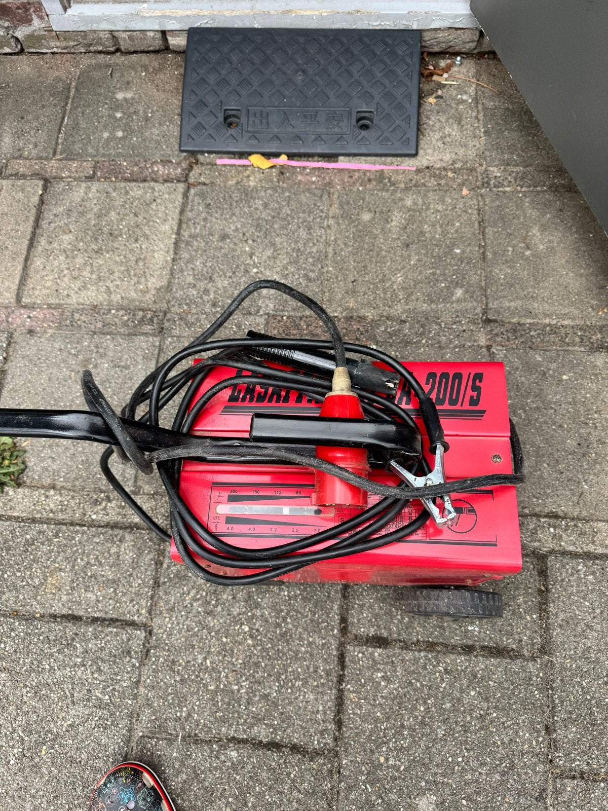 Lasapparaat LA-200/S met accessoires, Ophalen, Gebruikt, 150 tot 250 ampère, Overige typen