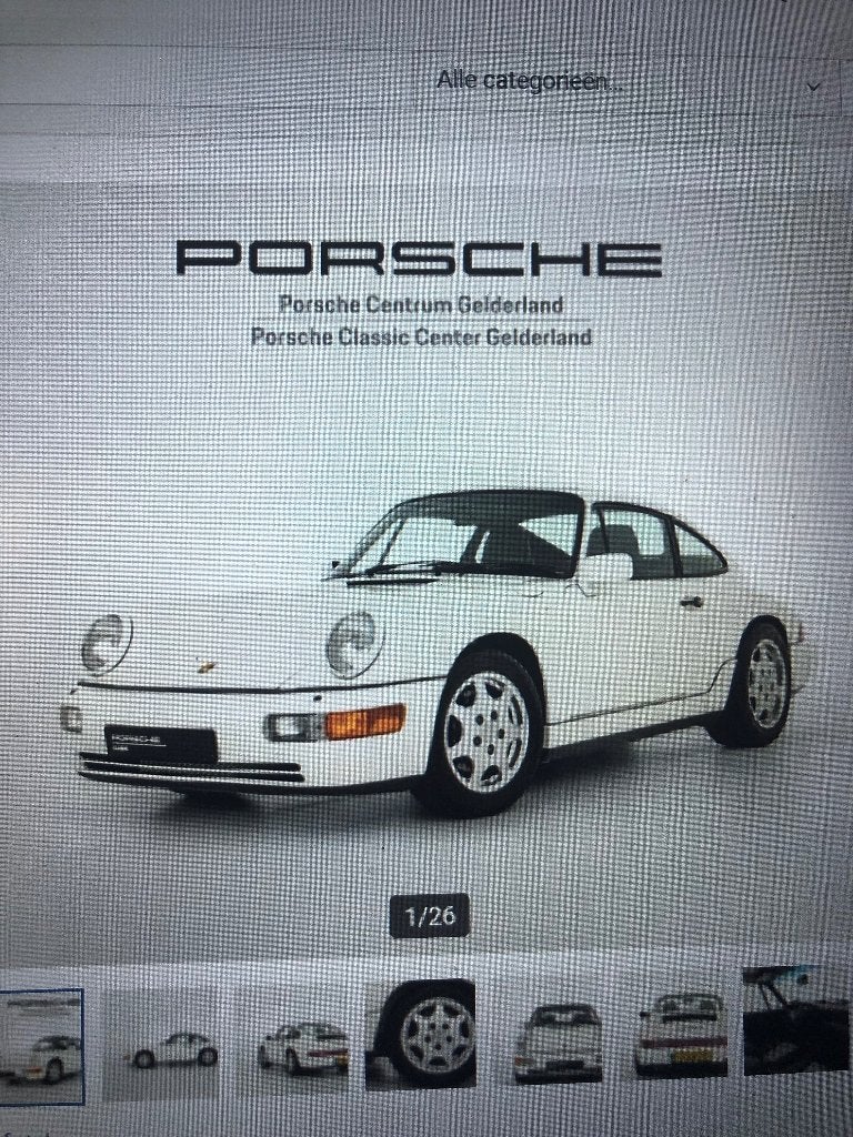 Porsche ( originele ) velgen, Auto-onderdelen, Gebruikt, Banden en Velgen, 17 inch, Personenwagen