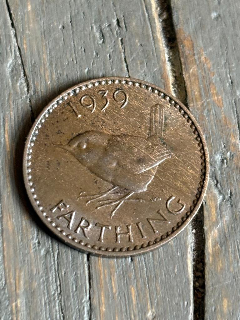 Farthing 1939 Engeland, Ophalen of Verzenden, Overige landen, Losse munt