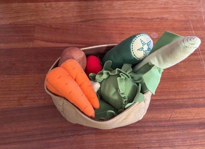IKEA Speelgoed Stoffen Groenten Set, Ophalen of Verzenden, Zo goed als nieuw