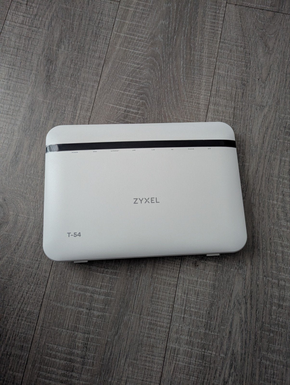 Zyxel T-54 Modem Router, Computers en Software, Ophalen of Verzenden, Zo goed als nieuw, Router met modem, Zyxel
