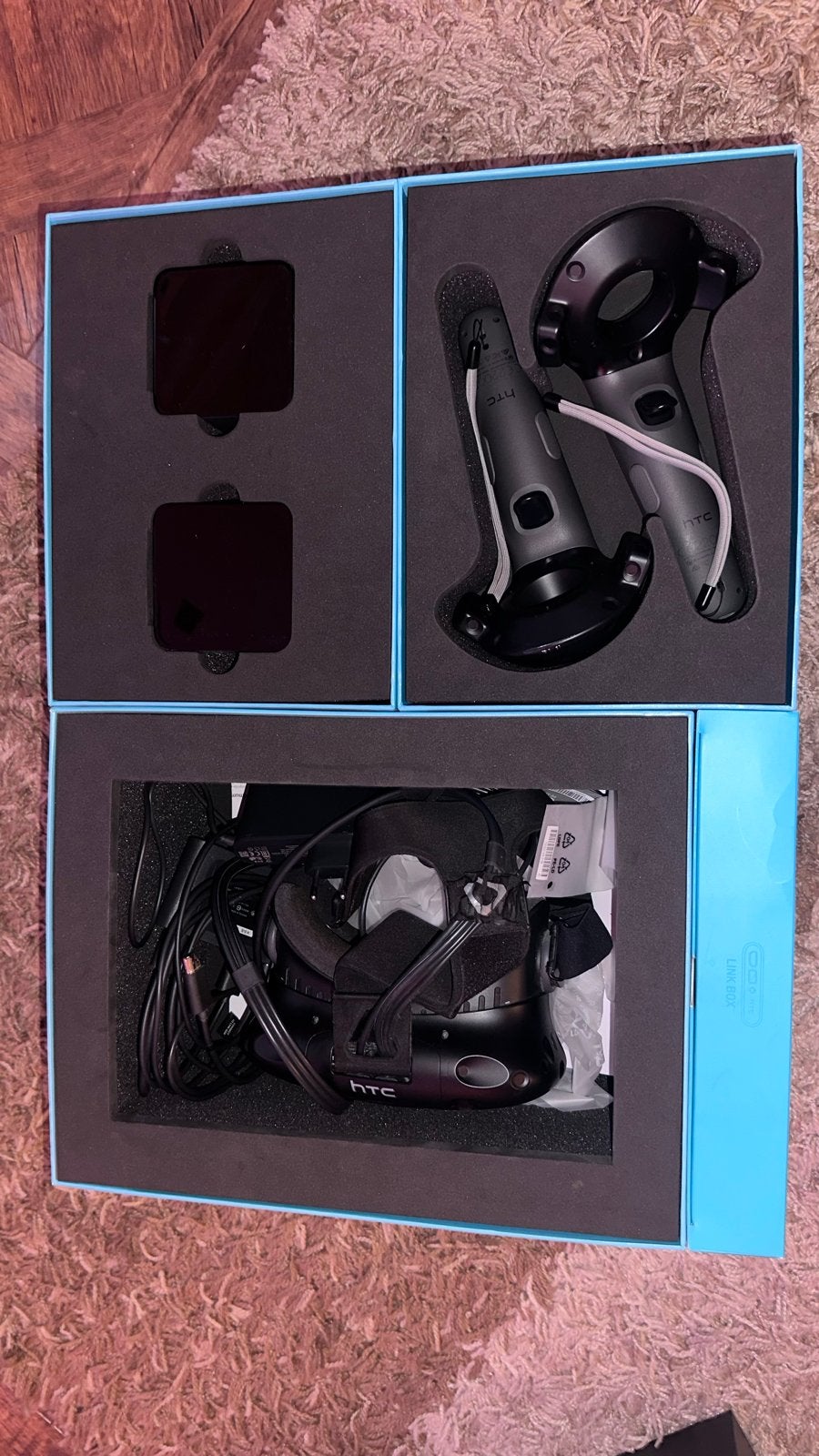 Complete HTC Vive VR-set - Uitstekende staat, Ophalen of Verzenden, Zo goed als nieuw, VR-bril, Pc