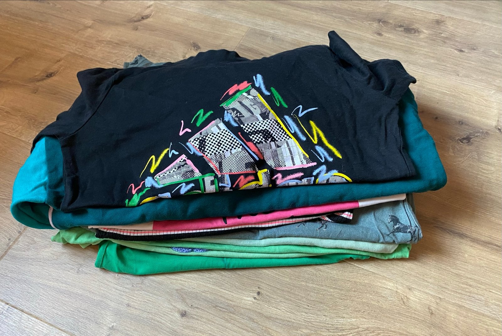 Kledingpakket meisjes 140 - Adidas, tumble en dry, retour, Ophalen of Verzenden, Gebruikt, Maat 140