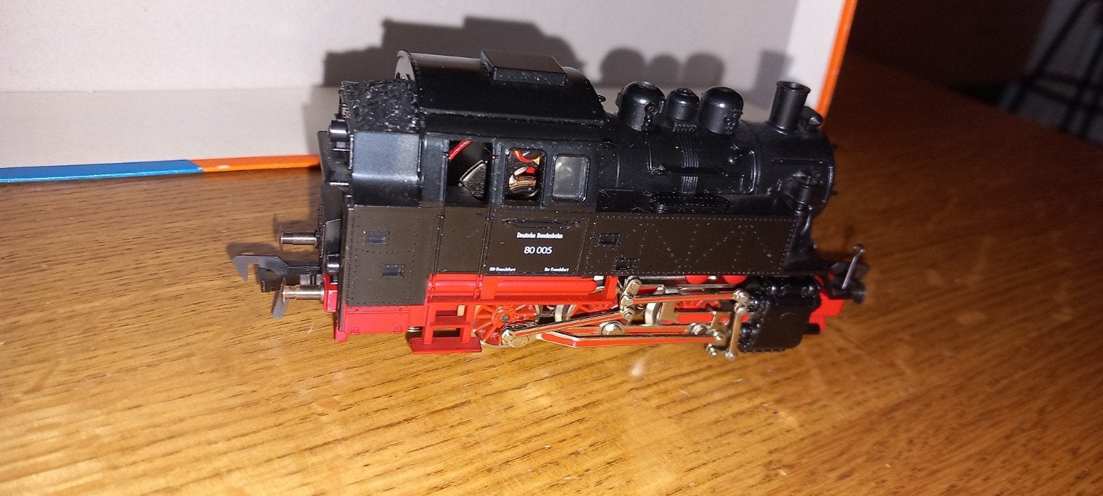 Te koop fleischmann stoomtender lok  DB  80 005 ho Gelijkstr, Verzenden, Fleischmann, Zo goed als nieuw, Analoog