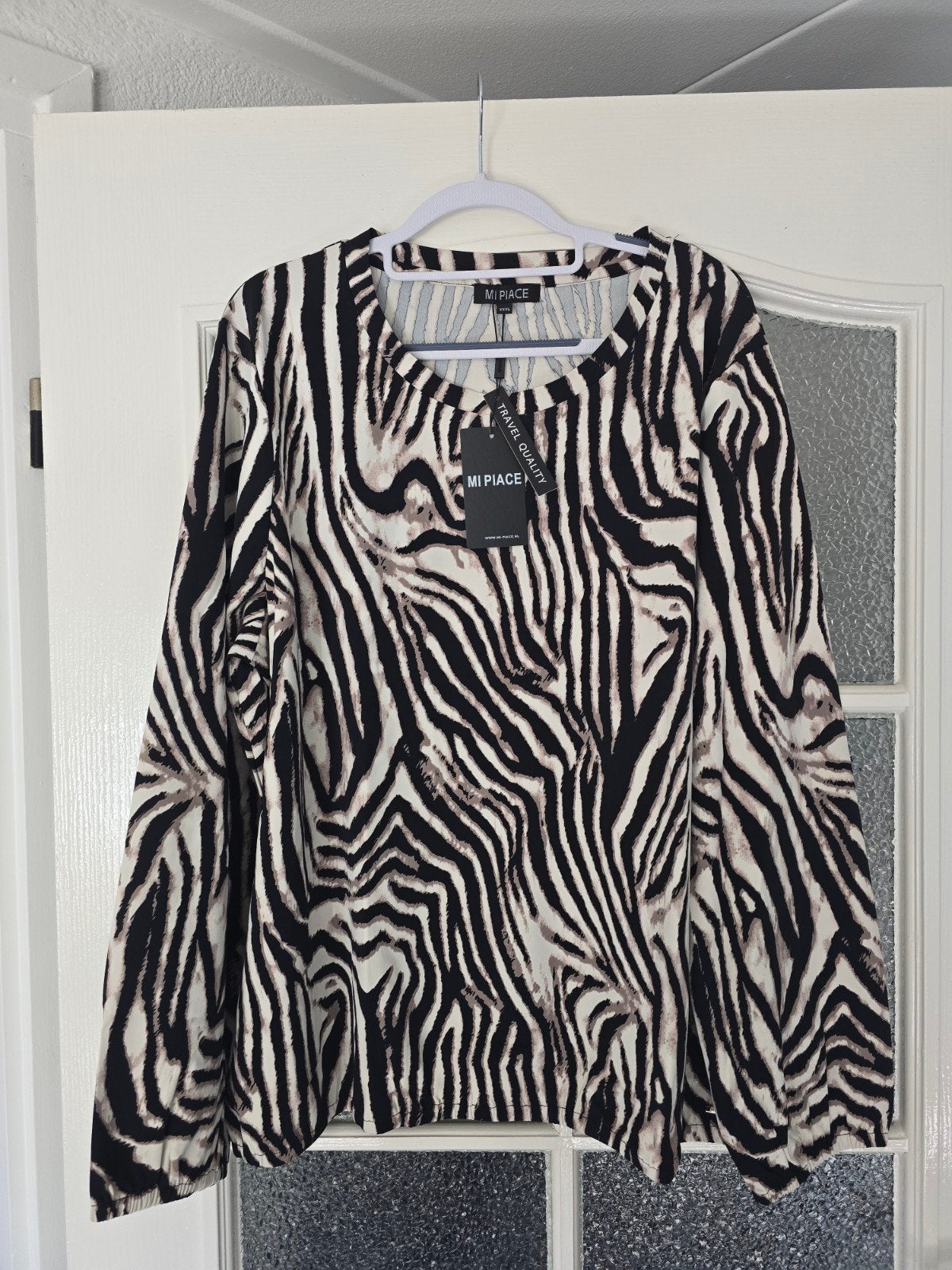 nieuw shirt mi piace zebra 3xl travel, Ophalen of Verzenden, Nieuw, Maat 46/48 (XL) of groter, Zwart