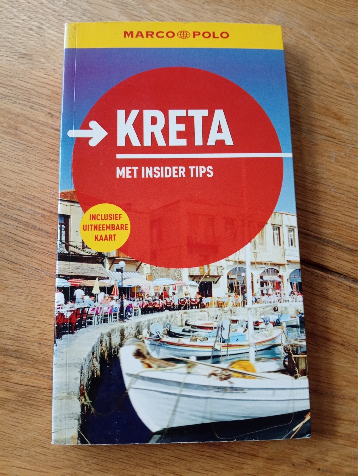 Marco Polo Kreta Reisgids met Insider Tips en Kaart, Boeken, Reisgidsen, Europa, Ophalen of Verzenden, Zo goed als nieuw, Reisgids of -boek