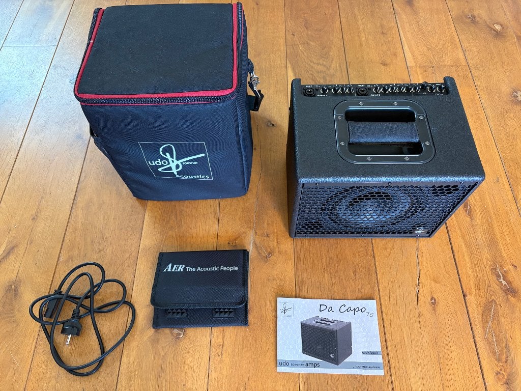 Udo Roesner Da Capo 75 Acoustic Amp, Ophalen, Zo goed als nieuw, Gitaar, 50 tot 100 watt