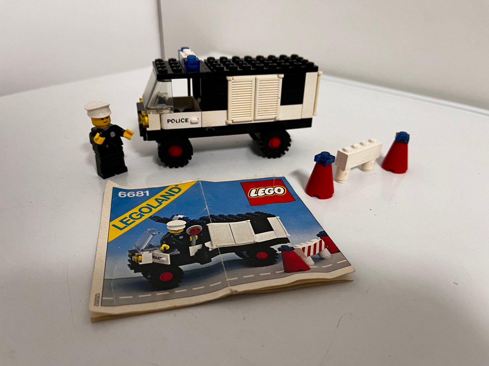 Lego 6681 politiebus, Lego, Ophalen of Verzenden, Inclusief instructies, Complete set