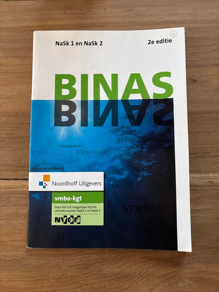 BINAS NaSk 1 en NaSk 2 2e editie, Ophalen of Verzenden, Beta, Gelezen, MBO