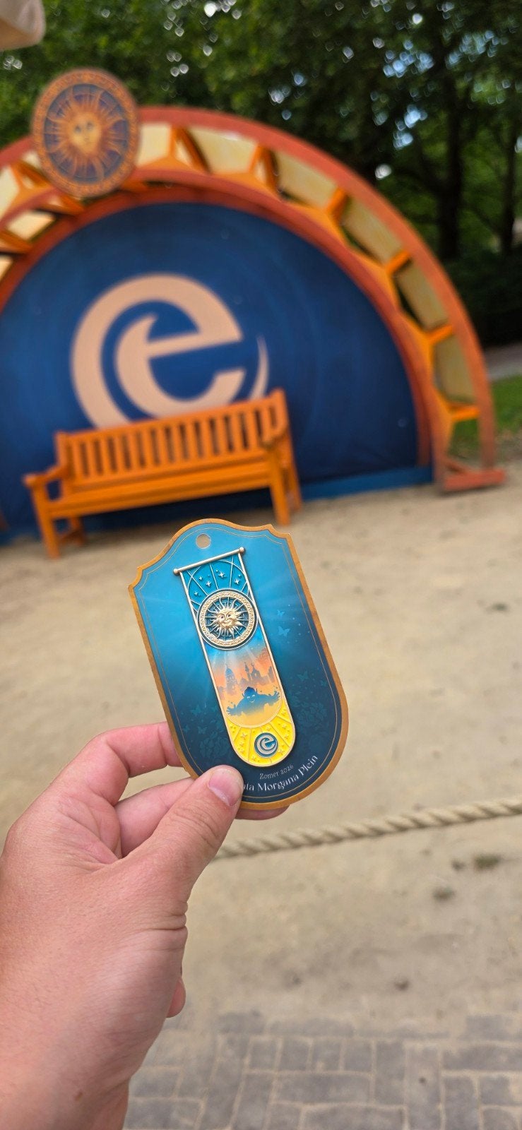 Nieuwe efteling zomer pin, Ophalen of Verzenden, Nieuw, Button of Speldje