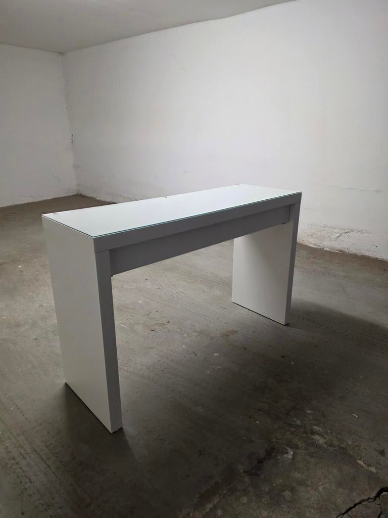 IKEA MALM Kaptafel 120x41cm - Zo goed als nieuw, Ophalen, 100 tot 150 cm, Zo goed als nieuw, Minder dan 100 cm