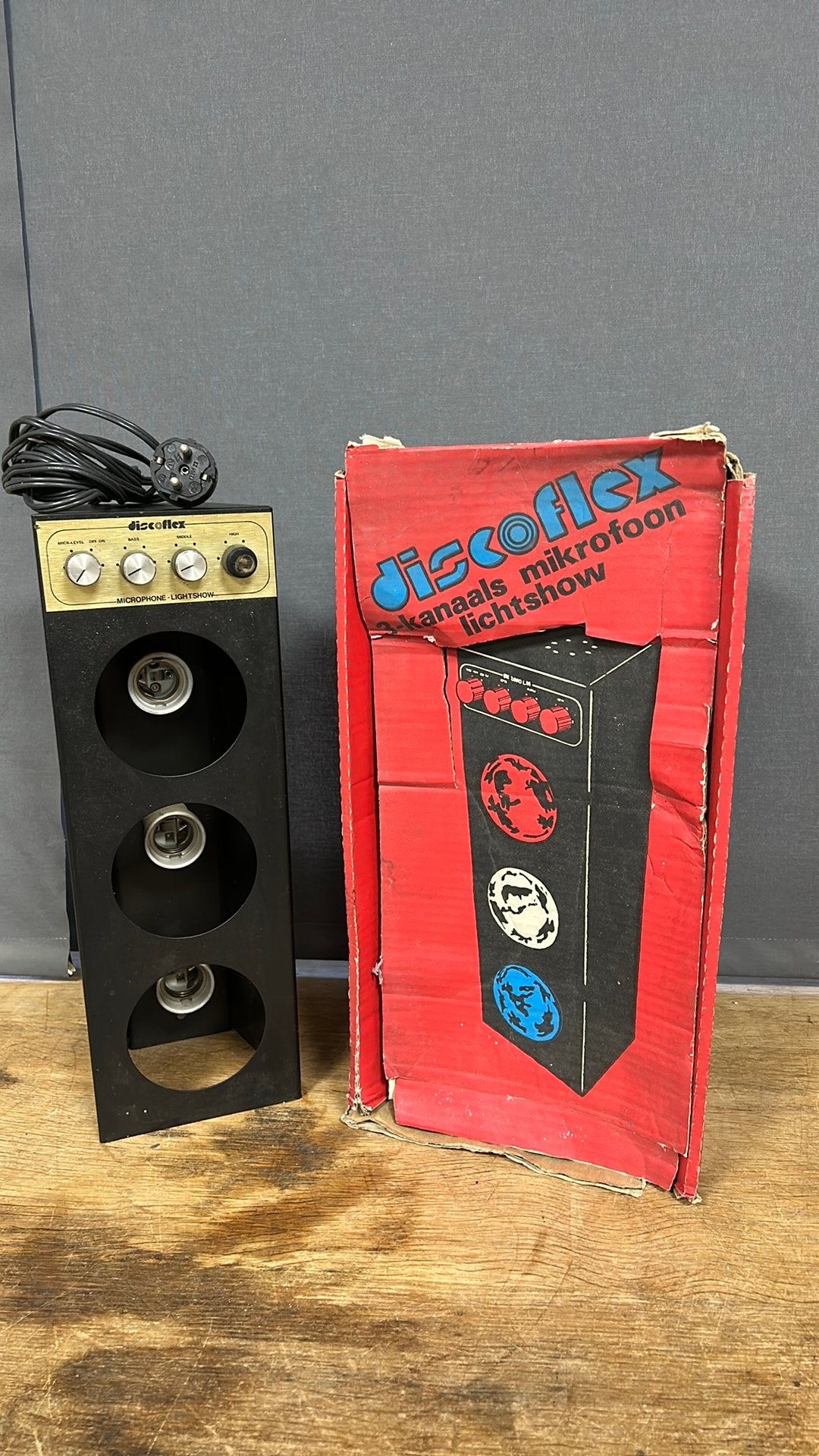 Lichtorgel jaren 70 / 80. Disco lampen., Ophalen of Verzenden, Zo goed als nieuw