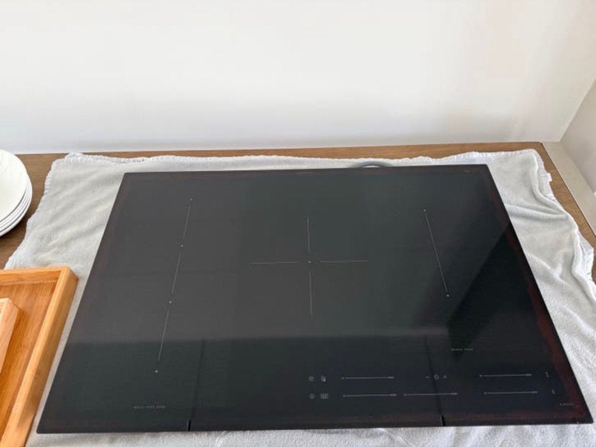 Zo goed als nieuwe IKEA Blixtsnabb inductiekookplaat, Ophalen, 4 kookzones, Zo goed als nieuw, Inbouw