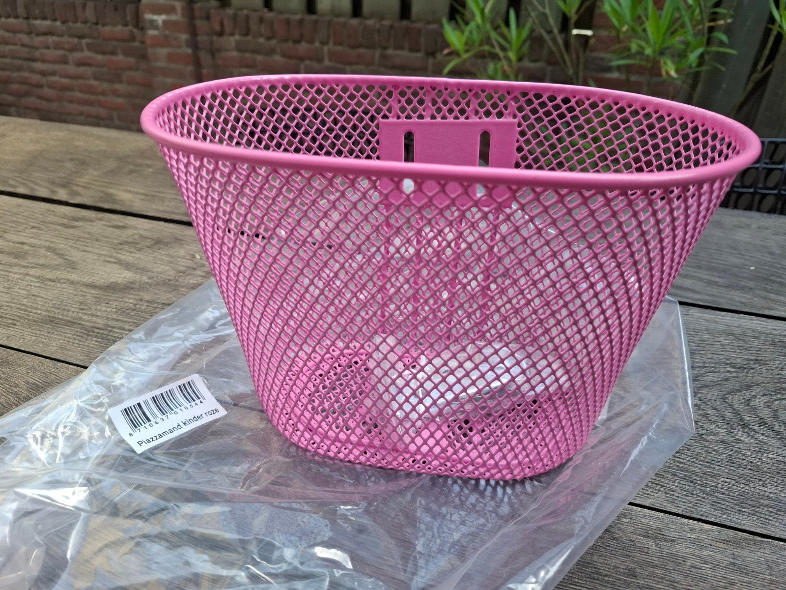 Roze Fietsmand voor Kinderen - Nieuw, Fietsen en Brommers, Onbekend, Stuurbevestiging, Nieuw, Ophalen of Verzenden