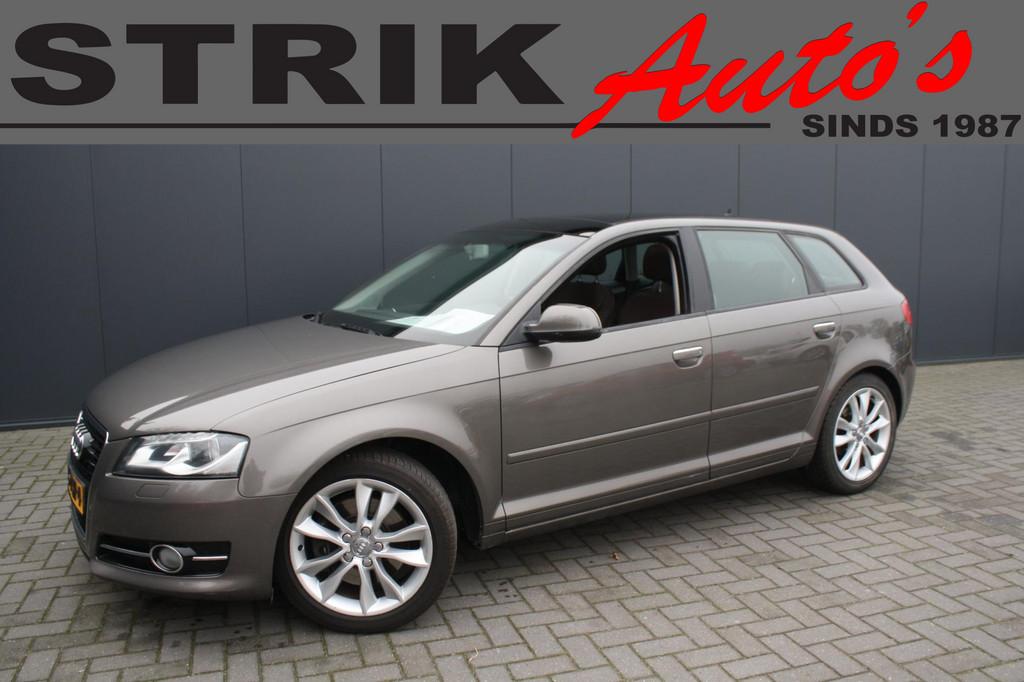 Audi A3 Sportback 2.0 TDI Ambition Advance - LEDER - SCHUIFD, Euro 5, 730 kg, Gebruikt, 4 cilinders