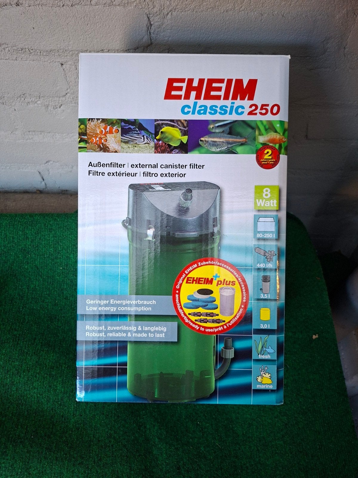 EHEIM classic 250, Ophalen, Zo goed als nieuw