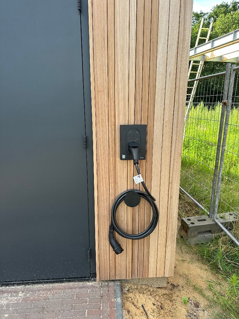 Zaptec Go EV-lader, Asphalt Black, Verzenden, Zo goed als nieuw, Laadpaal