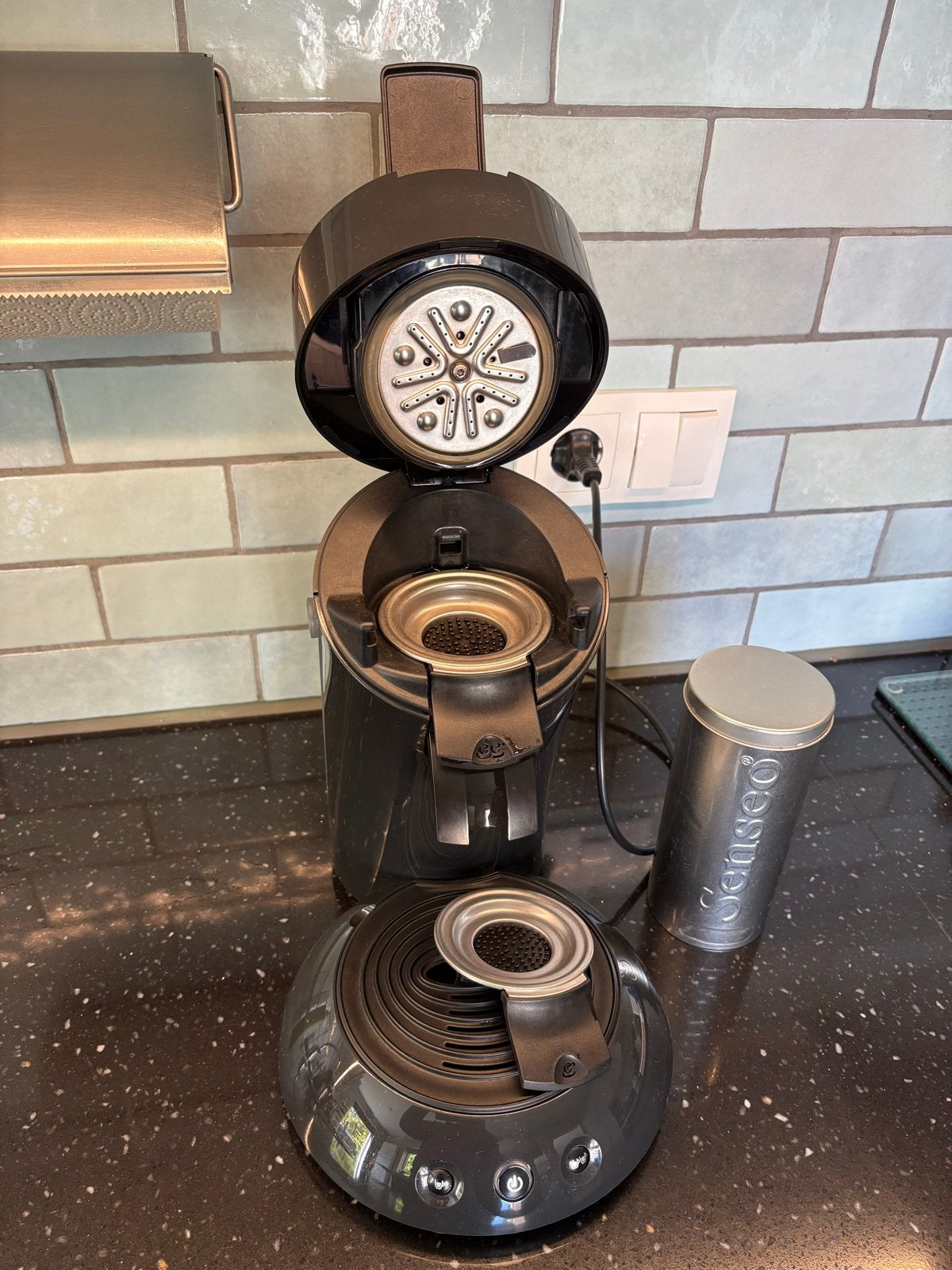 Philips Senseo (HD6553) Koffiepadapparaat - Zwart, Ophalen, Gebruikt, Koffiemachine, 2 tot 4 kopjes