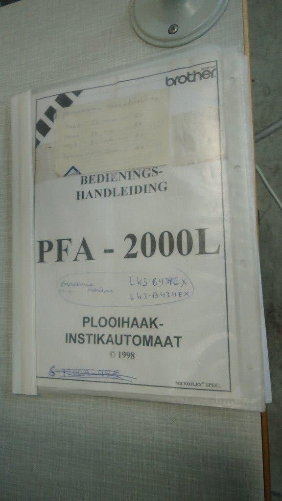 Industrie Brother Plooi Haak Instik Machine Volautomaat, Hobby en Vrije tijd, Naaimachines en Toebehoren, Gebruikt, Ophalen of Verzenden