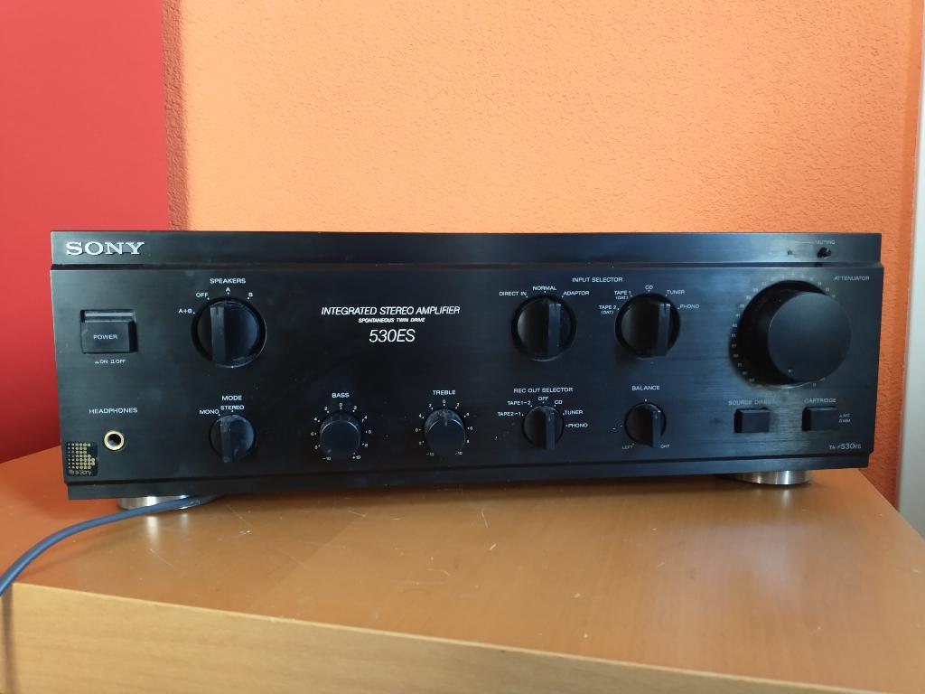 Sony TA-530ES (Serviced), Verzenden, Zo goed als nieuw, 60 tot 120 watt, Sony