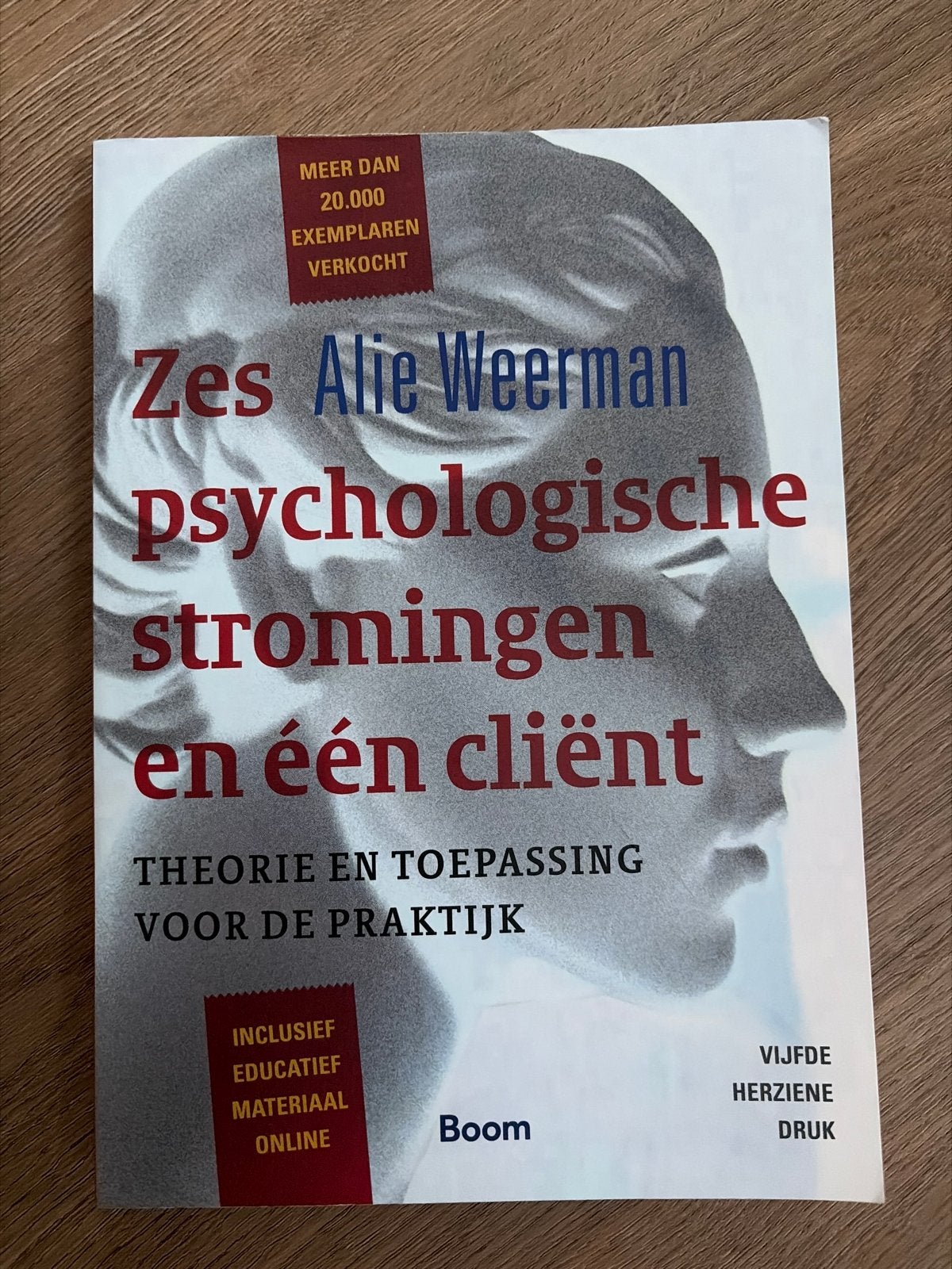Zes psychologische stromingen en één cliënt - Alie Weerman, Boeken, Ophalen of Verzenden, Zo goed als nieuw, Klinische psychologie