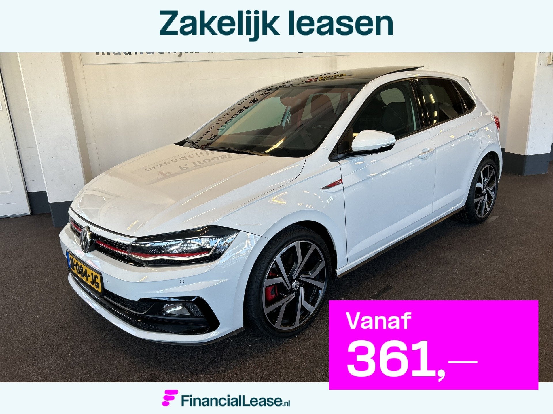 Volkswagen Polo 2.0 TSI GTI | Panoramadak | Digital dashboar, Stof, Gebruikt, 4 cilinders, Automatische klimaatregeling