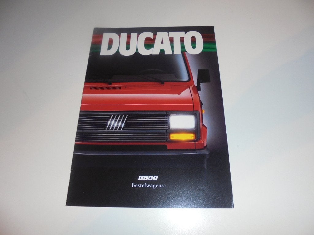 brochure Fiat Ducato  1990, Ophalen of Verzenden, Nieuw, Overige merken