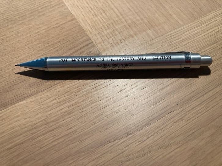 Metalen vulpotlood Spalding & Bros, Ophalen of Verzenden, Zo goed als nieuw