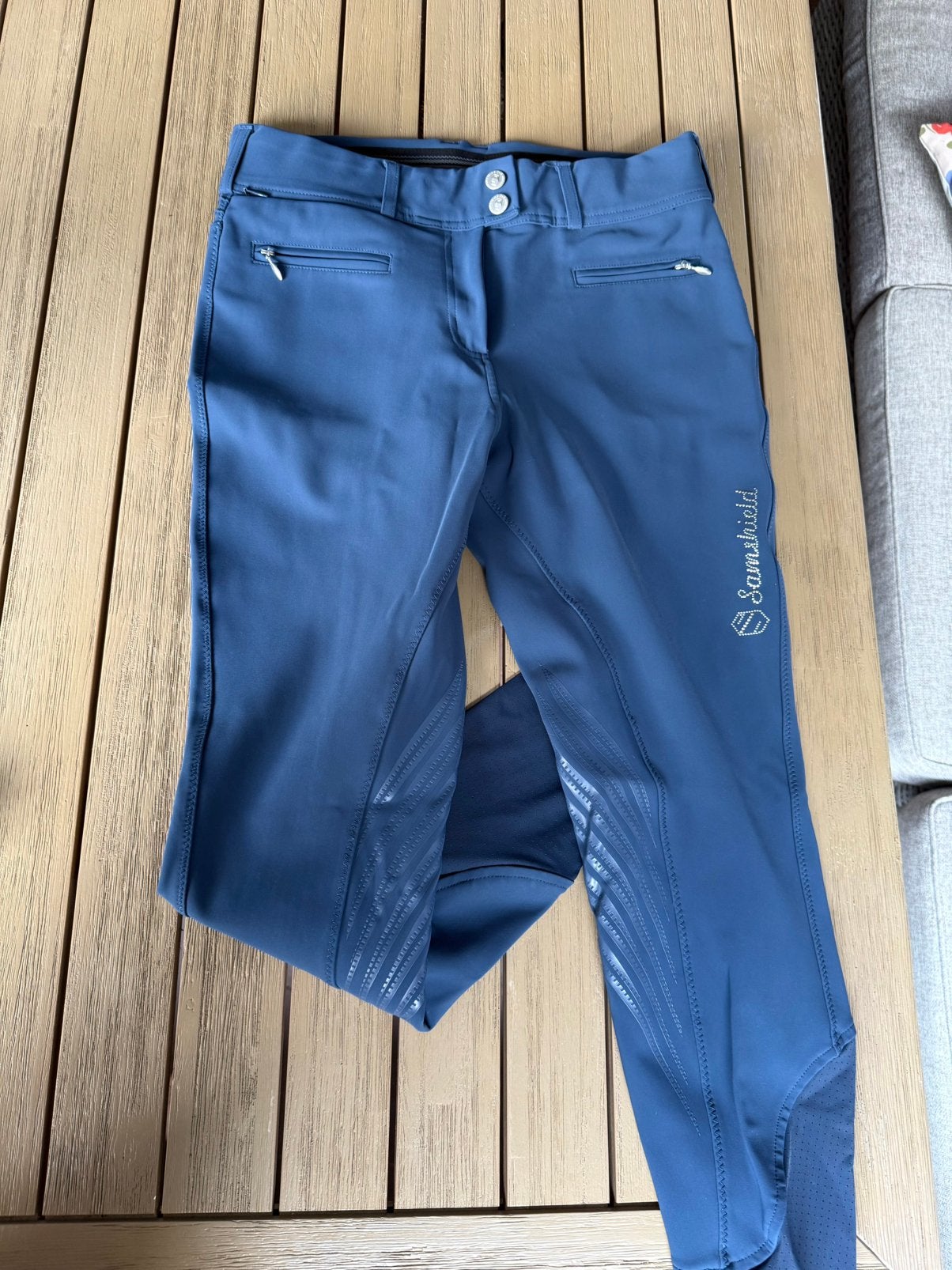 Samshield rijbroek, Dieren en Toebehoren, Paardrijkleding, Ophalen of Verzenden, Zo goed als nieuw, Dressuur, Onderkleding