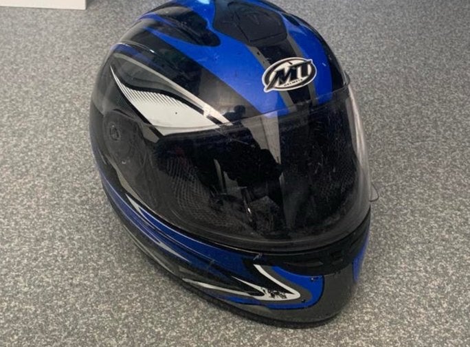 Motorhelm - MT Thunder Marea Integraalhelm - Maat M (57-58), Ophalen of Verzenden