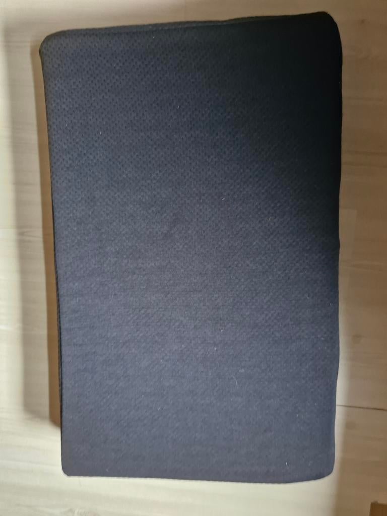 Bebies First Compact Opvouwbaar Boxmatras 76x95 - Zwart, Ophalen of Verzenden, Zo goed als nieuw, Rechthoekig, Boxkleed