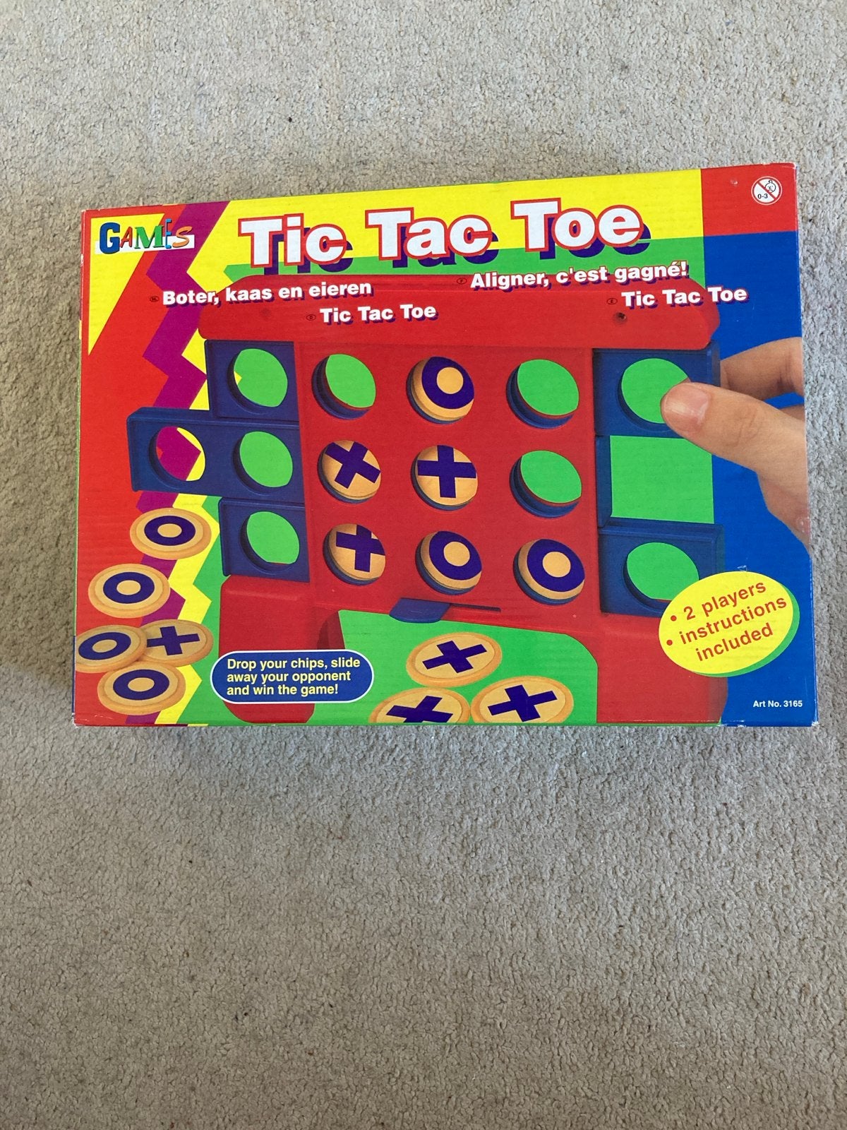 Tic Tac Toe / Boter, kaas en eieren spel, Een of twee spelers, Ophalen of Verzenden, Zo goed als nieuw