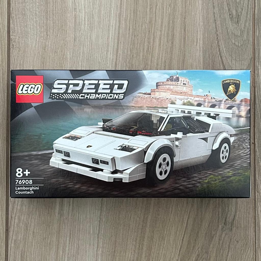 Lego 76908 Speed Champions Lamborghini Countach | Nieuw, Kinderen en Baby's, Speelgoed | Duplo en Lego, Lego, Nieuw, Complete set