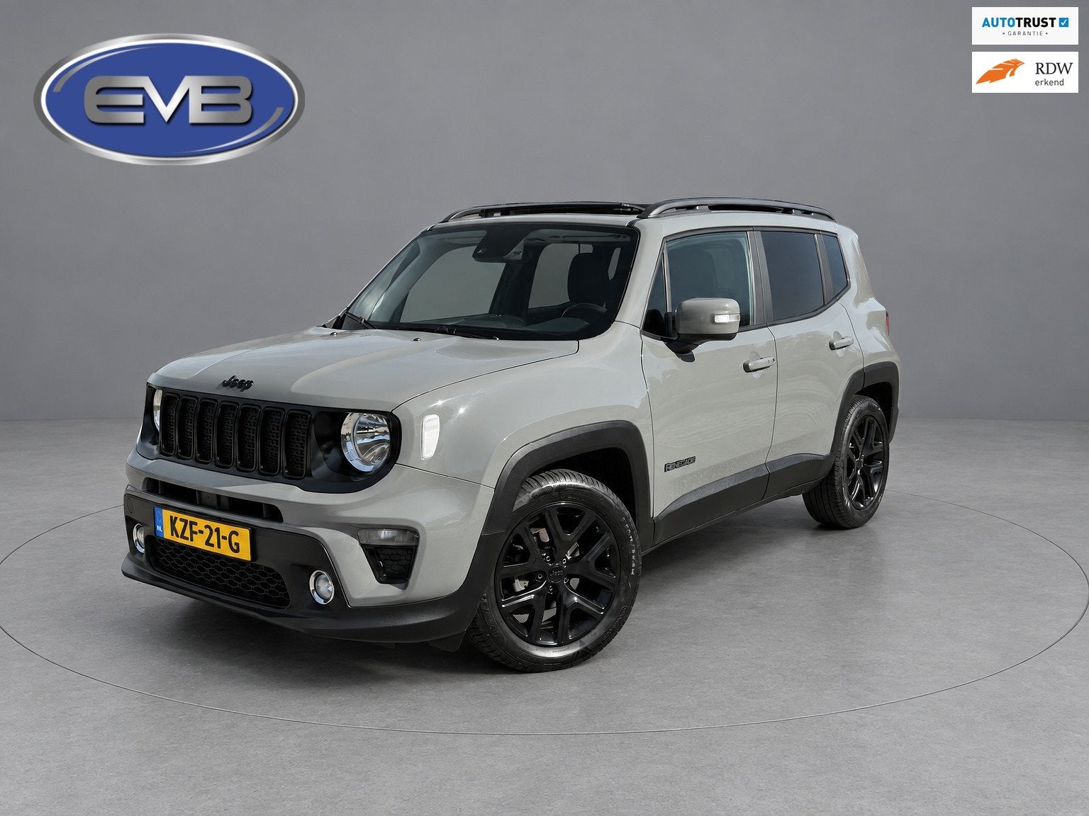 Jeep RENEGADE 1.0T Limited sport, electrisch glazen panorama, Auto's, Voorwielaandrijving, 15 km/l, Automatische klimaatregeling