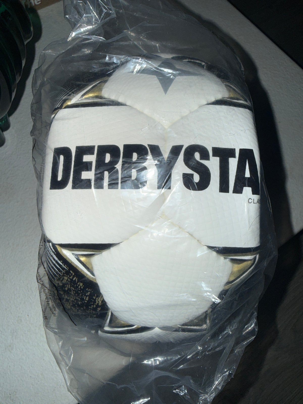 Derbystar classic voetbal maat 5 P/S nog 4x, Maat XL, Nieuw, Bal, Ophalen of Verzenden