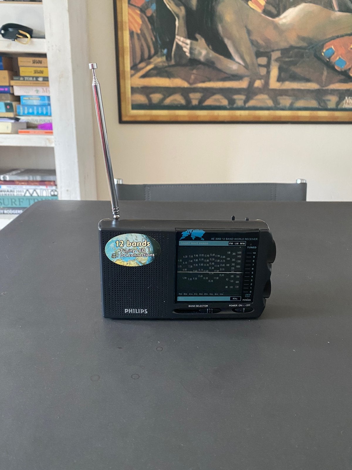 Philips AE 3350/00 vintage wereldontvanger, Audio, Tv en Foto, Radio's, Ophalen of Verzenden, Zo goed als nieuw