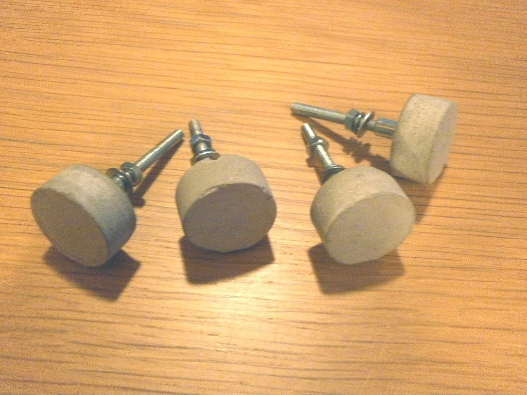 Ladeknopjes van beton!, Overige materialen, Minder dan 50 cm, Gebruikt, 1 of 2 laden