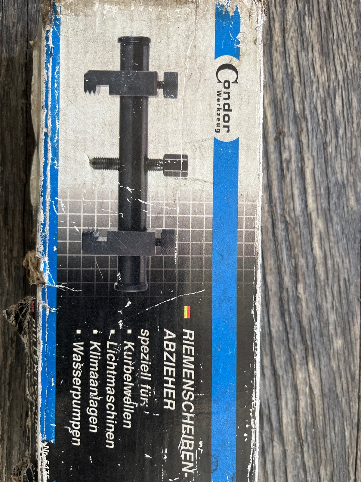 Condor Riemenschijf Trekker - Speciaal Gereedschap, Auto diversen, Autogereedschap, Gebruikt, Ophalen