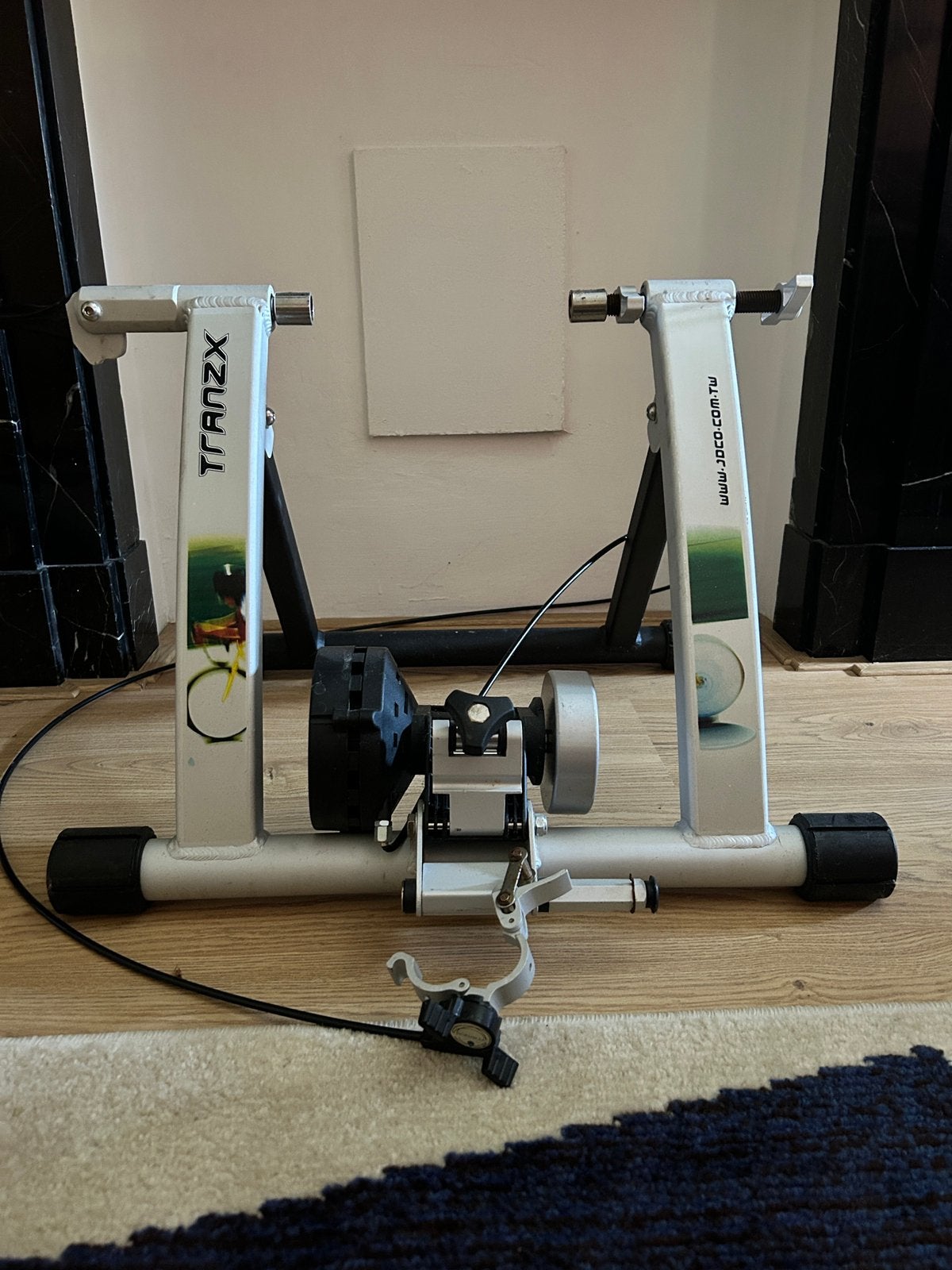 Rolbank fiets TranzX, Ophalen, Zo goed als nieuw, Aluminium, Spinningfiets